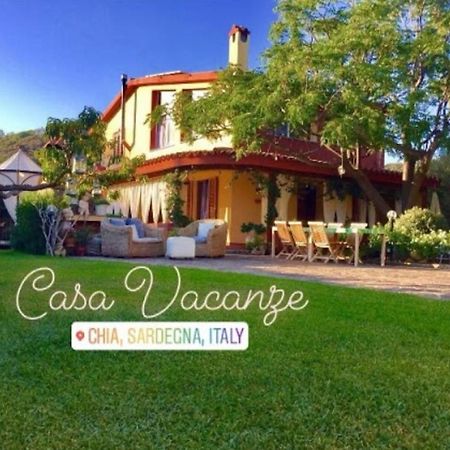 Casa Vacanze Richi&Michi Chia Villa Ngoại thất bức ảnh