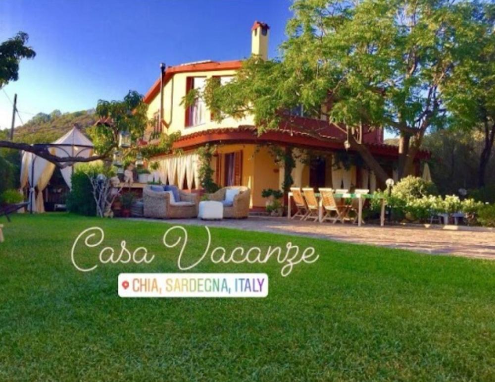 Casa Vacanze Richi&Michi Chia Villa Ngoại thất bức ảnh